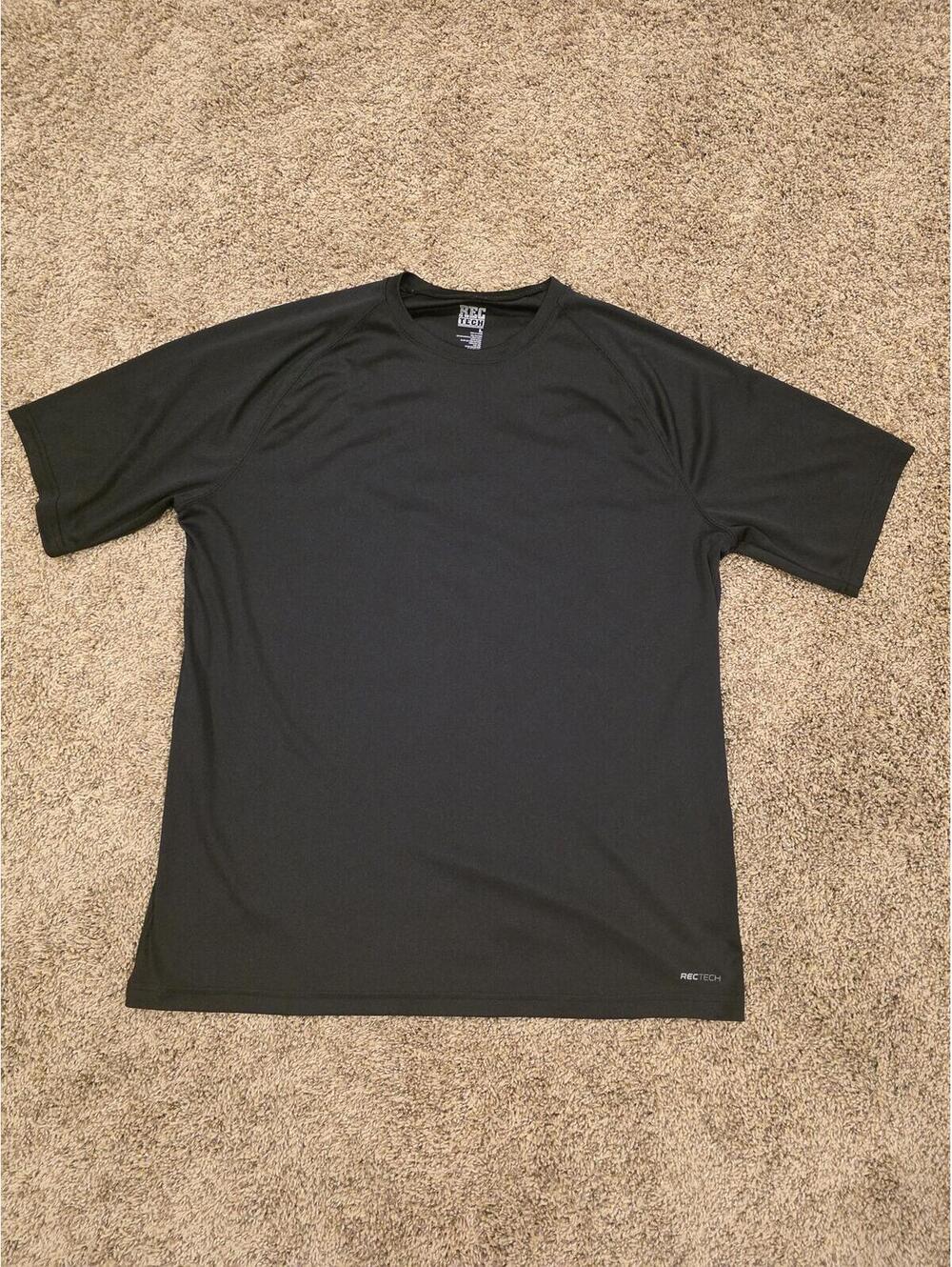 Rec Tech by Old Navy Men's Active T-Shirt Size Large Black Athletic Performance